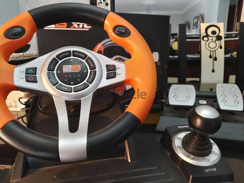 2b racing wheel for ps4 pc xbox and ps3 3