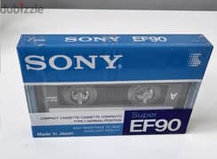 Sony blank cassete 0
