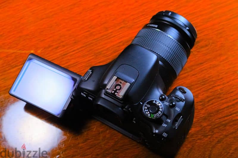 Canon 600D Shutter 0 + Lens 18_55 Viii جديدة بالبوكس 11