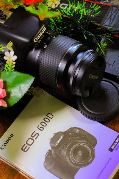 Canon 600D Shutter 0 + Lens 18_55 Viii جديدة بالبوكس 17