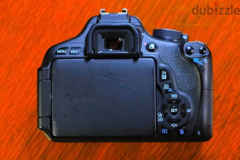 Canon 600D + Lens 18_55 Viii بالكرتونة جديد 6