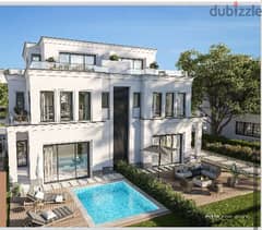 Villa for sale 385 M in a prime location in Sheikh Zayed in Naia West Compound فيلا للبيع 385متر في لوكيشن مميز في الشيخ زايد في كمبوند نايا ويست 0