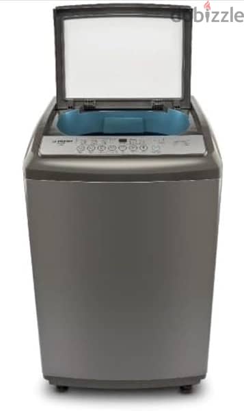 Fresh Top Automatic Washing Machine, 9Kg, Silver-غساله فريش ٩ كيلو 1