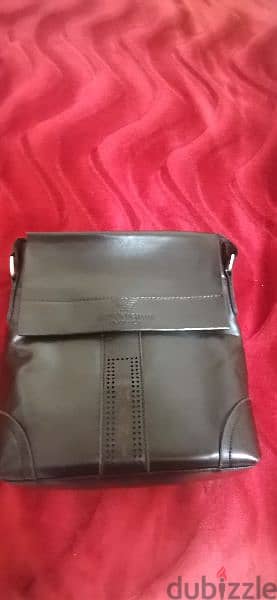 Leather Cross Bag | Armani collection 0