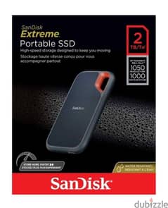 external hard SanDisk 2TB - 1050