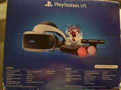 playstation VR 1 + camera + 2 move motion controllers