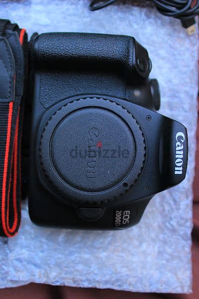 Canon 2000d Shutter 0 New بالكرتونة 3