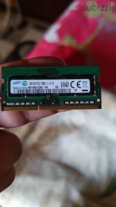 Samsung laptop Ram 2 gb ddr3 12800S 0