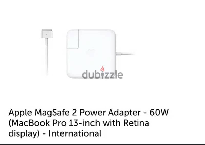 Apple magsafe 2 power adapter 85 or 45W for Macbook 0