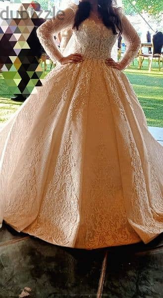 فستان زفاف للبيع 8