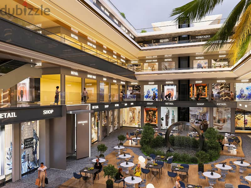 Shop For Sale | The Mall Contains First Food Court In Al Yasmine | 1min North 90th Street 4