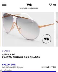 vintage ALPINA M1 sunglasses