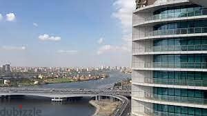 Hotel Apartment 430 m under the management of Hilton Hotel on the Nile directly, immediate receipt finished + ACS installments 1