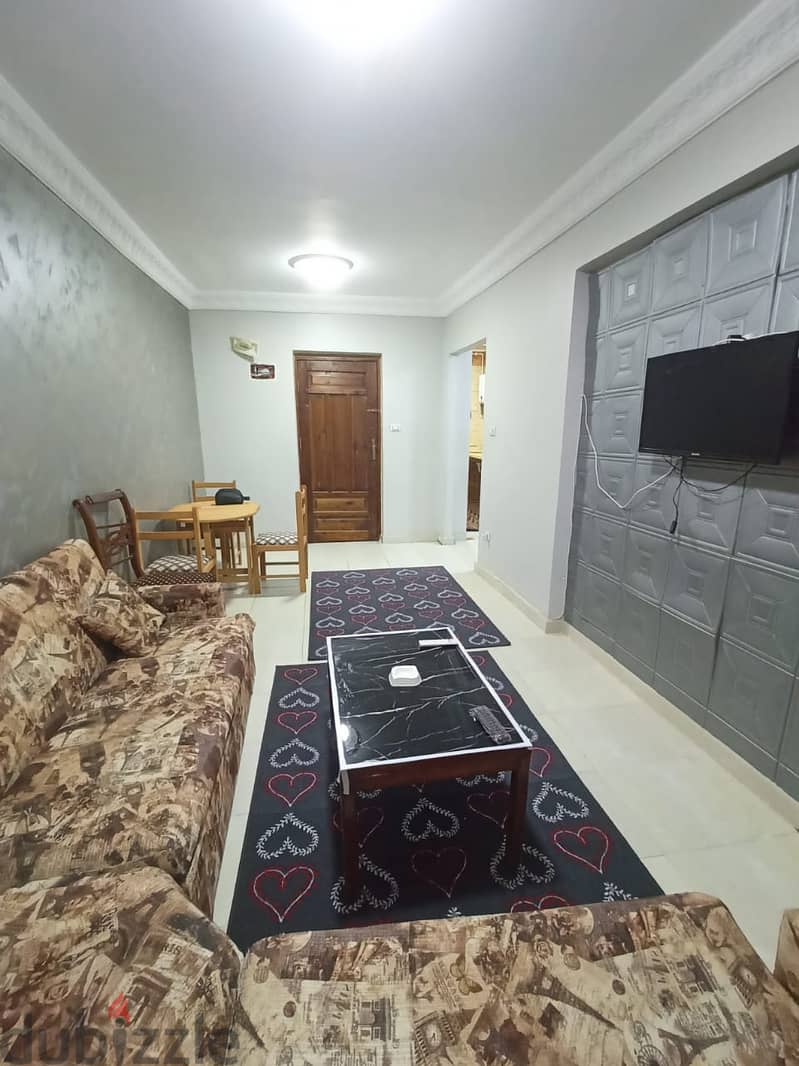 شقة مفروشة للايجار اليومي بالمندرة بحري جماال عبد الناصر 16