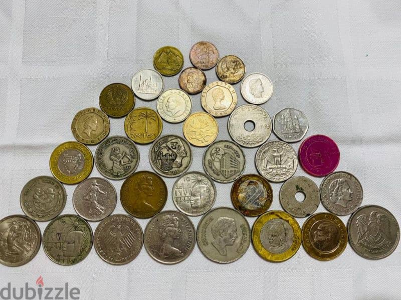 عملات تذكاريه نادرة جداً مصريه وأوروبية قديمة Currency  Coins 5