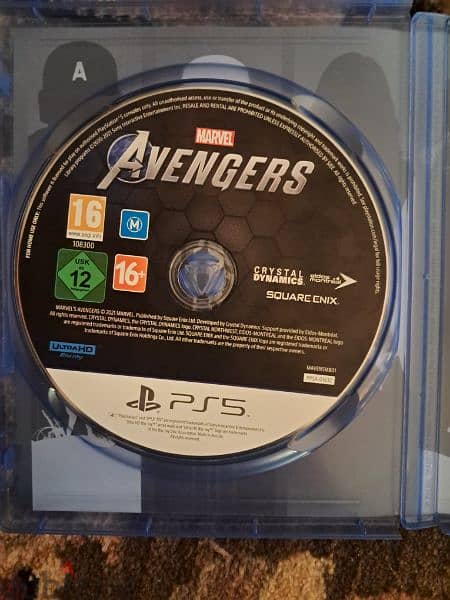 marvel avengers PS5 copy (near not used condition) 1