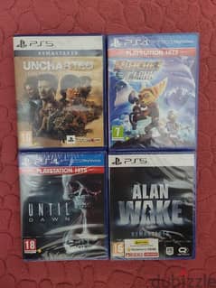 Ps4 & ps5 sealed & used games