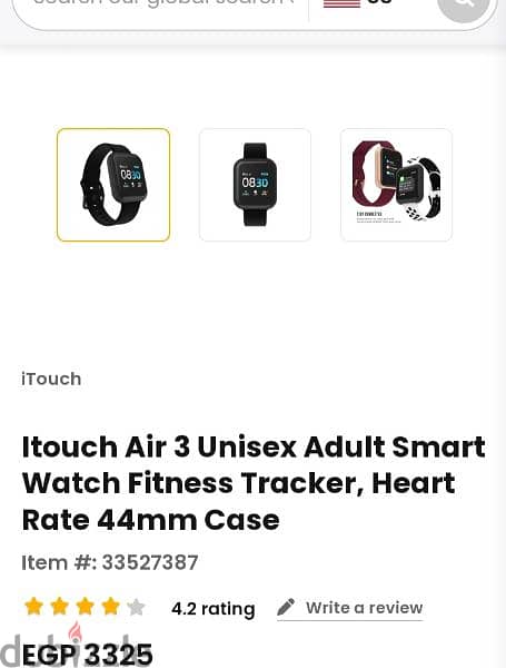 ITouch air3 smartwatch 1