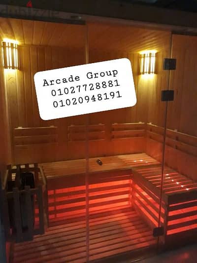 تنفيذ غرف ساونا وبخار sauna room &steem room