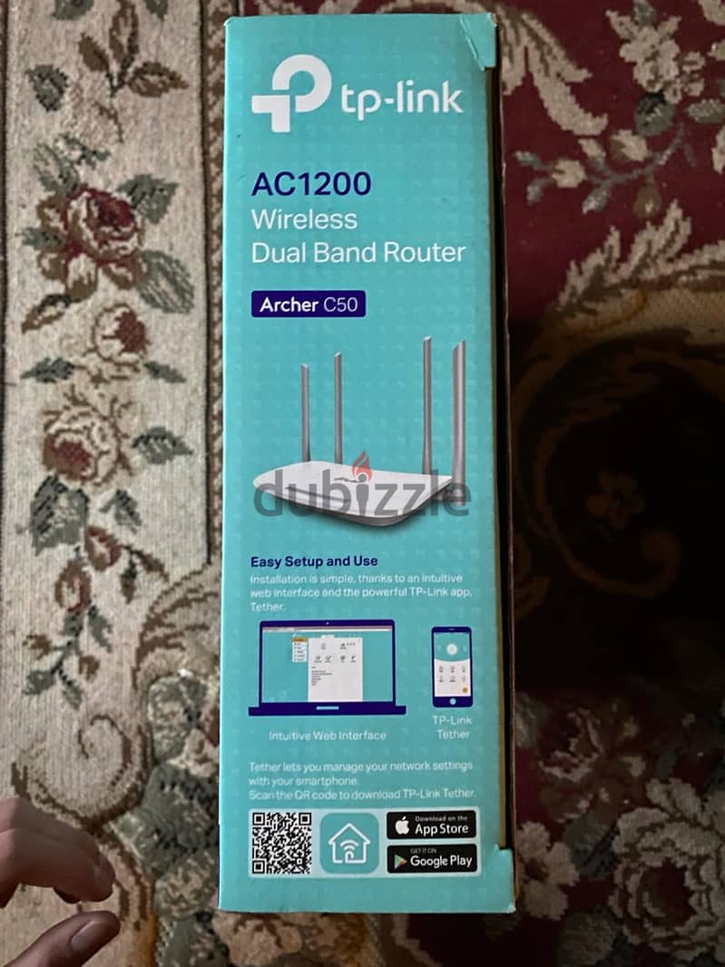 TP-Link Router Archer C50 AC1200 راوتر تي بي لينك 8