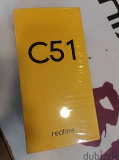 ريلمي C51 متبرشم جديد لم يستخدم رام ٤مساحه١٢٨ 0