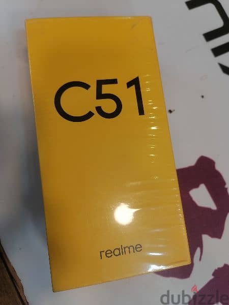 ريلمي C51 متبرشم جديد لم يستخدم رام ٤مساحه١٢٨ 1