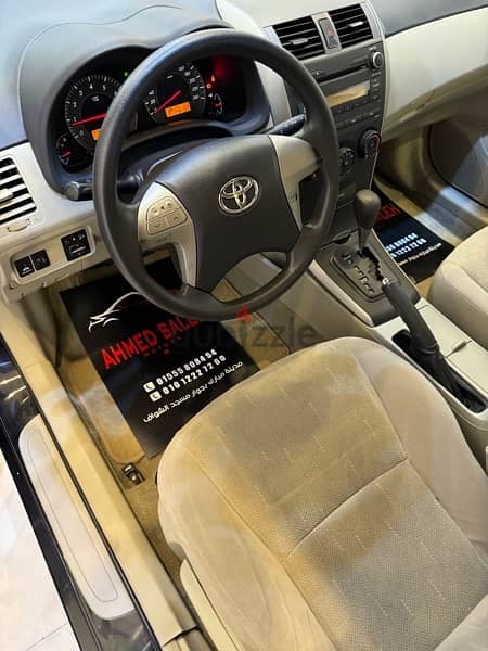 Toyota Corolla 2013 وارد الخارج مالك اول 12