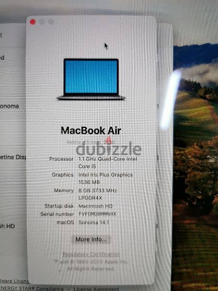 macbook air 13 M1  Cycle 5 New 6