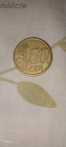 عمله 50 euro CENT 1
