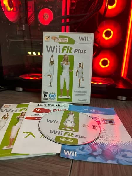 Wii balance board + Wii fit plus 1