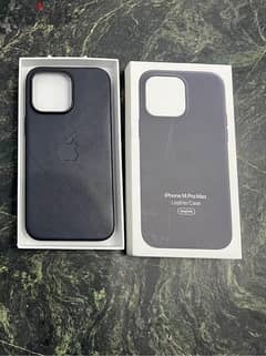 iPhone 14 Pro Max Leather Case Original 0