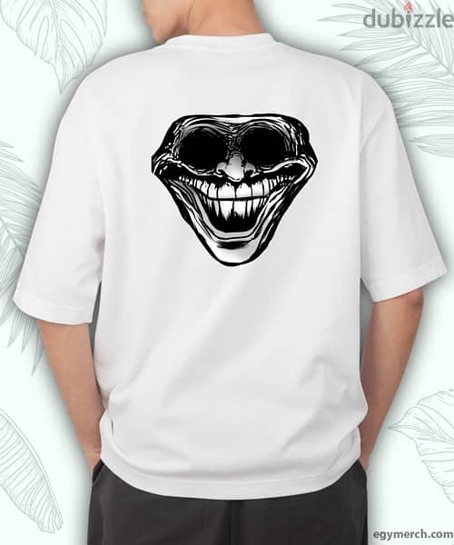 troll face oversize t-shirt 1