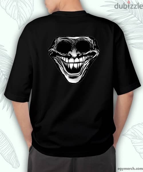troll face oversize t-shirt 2