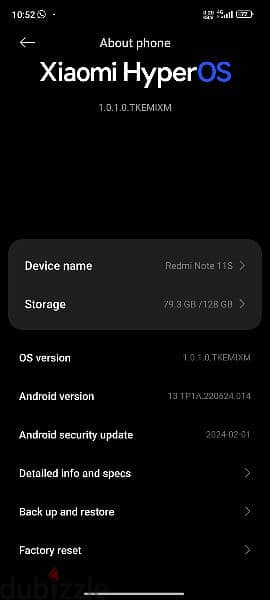 Xiaomi Note 11s 12GB Ram / 128GB Rom 7