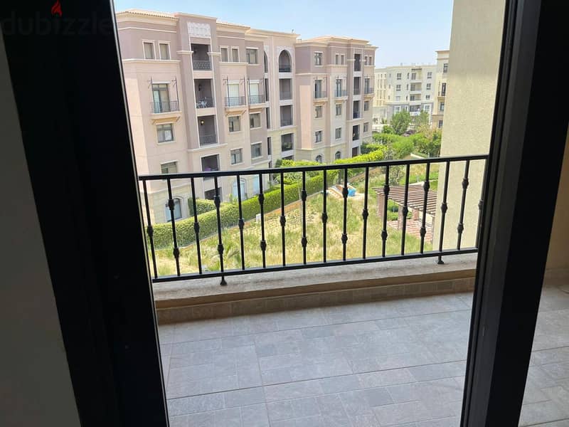 semi furnished Apartment with garden 3rooms for rent in Mivida New Cairo 6