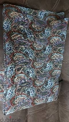 new blanket, made from tapestry