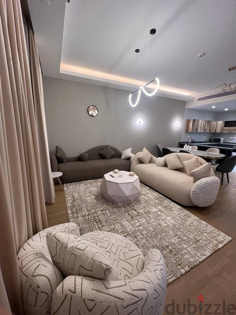 luxury apartment furnished for rent sheikh zayed marakez tower aeon 2