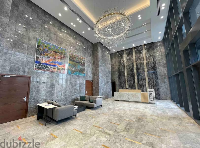 luxury apartment furnished for rent sheikh zayed marakez tower aeon 7