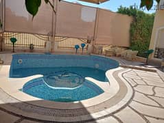 Villa for sale - Type C - super luxurious finishing - with swimming pool and garden - Diyar Al Mukhabarat - Fifth Settlement