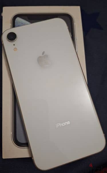 iphone XR 64 GB white Battery 78% 6