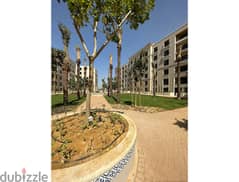 شقة للبيع 3 غرف بحديقة متشطبة للبيع في الشيخ زايد بتسهيلات