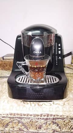 okka coffee machine for sale brand new مكنه اوكا قهوه تركي
