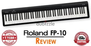 Roland FP10 Portable Digital Piano - Black (FP10BK) 0