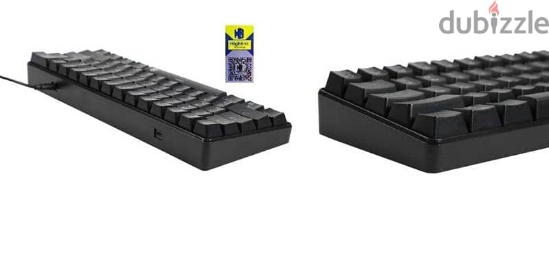 Techno Zone E22 RGB Mechanical USB Gaming Keyboard 60% (61 Key) 2