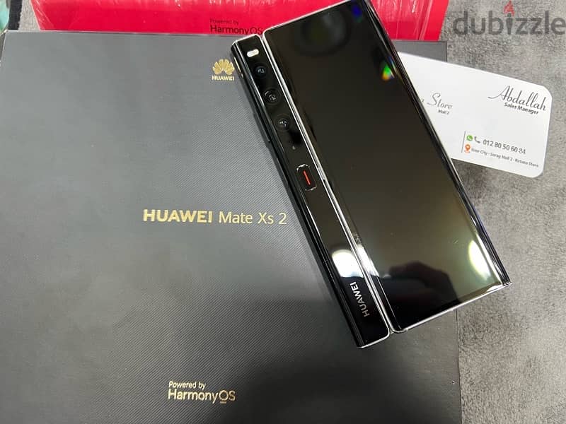 Huawei Mate Xs 2 512G 12G Ram حالته ممتازه بالعلبه والمشتملات 4