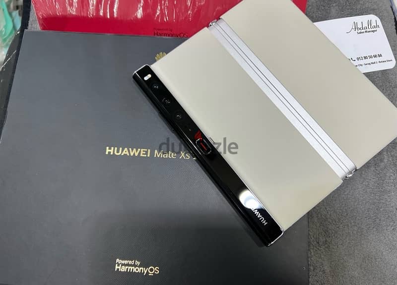 Huawei Mate Xs 2 512G 12G Ram حالته ممتازه بالعلبه والمشتملات 12