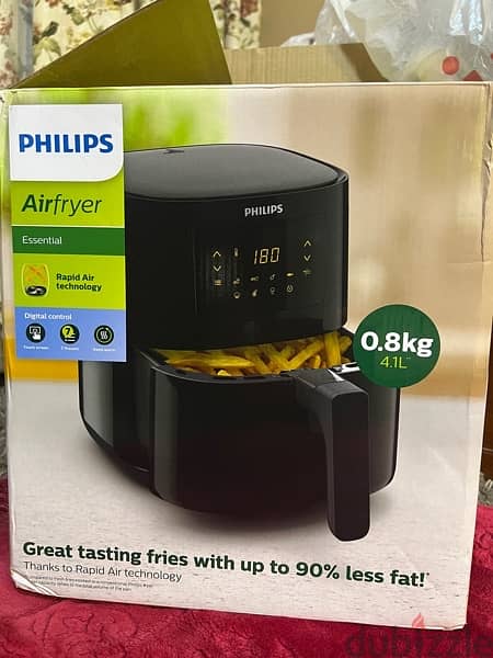 Philips Air fryer 4.1L - NEW. 1