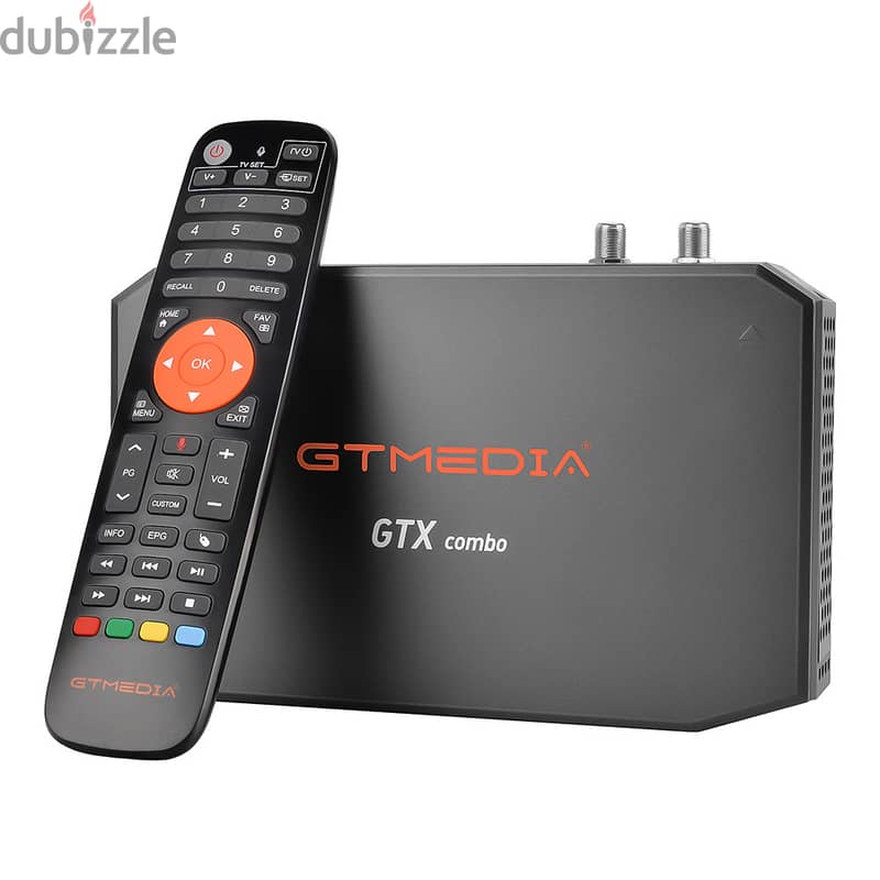 GTMEDIA GTX COMBO DVB-S/S2/S2X-T-C+ATSC Satellite Receiver, 2GB DD4+32 1
