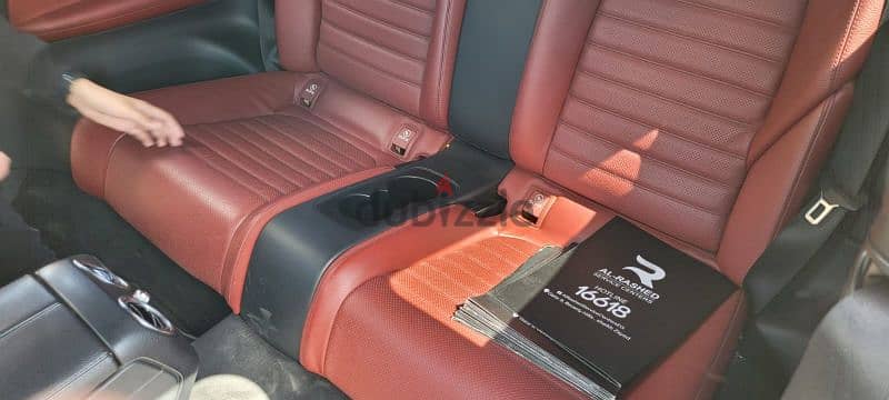 C180 مرسيدس AMG night package copie ابيض فرش احمر 7