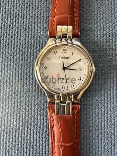 Tissot Stylist Twin Brown Watches For Him and Her 0